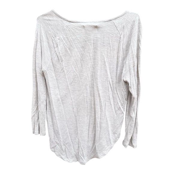 Madewell Relaxed Fit Scoop Neck Long Sleeve Shirt - Picture 2 of 4